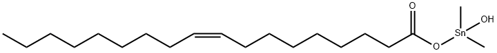 Hydroxydimethyltin oleate Struktur