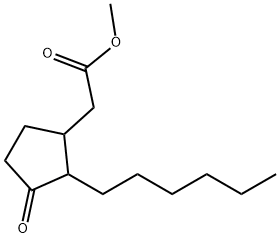 methyl 2-hexyl-3-oxocyclopentaneacetate,29912-78-5,结构式