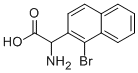 AMINO-(1-BROMO-NAPHTHALEN-2-YL)-ACETIC ACID Struktur