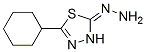 1,3,4-Thiadiazol-2(3H)-one,5-cyclohexyl-,hydrazone(9CI) Structure