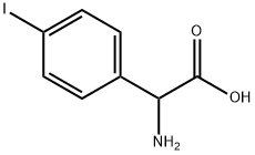 AMINO(4-IODOPHENYL)ACETIC ACID Struktur