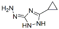 3H-1,2,4-Triazol-3-one,5-cyclopropyl-1,2-dihydro-,hydrazone(9CI) 化学構造式