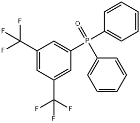 3,5-双(三氟甲基)苯基二苯基磷化氢氧化物, 299176-62-8, 结构式