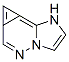 1H-Cycloprop[d]imidazo[1,2-b]pyridazine(9CI) 化学構造式