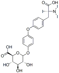 triiodothyronine glucuronide 结构式