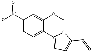 5-(2-METHOXY-4-NITRO-PHENYL)-FURAN-2-CARBALDEHYDE Struktur