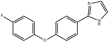 2-[4-(4-FLUORO-PHENOXY)-PHENYL]-1H-IMIDAZOLE Structure