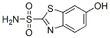 6-hydroxybenzothiazide-2-sulfonamide Struktur