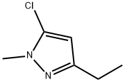 5-CHLORO-3-ETHYL-1-METHYL-1H-PYRAZOLE Structure
