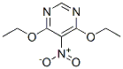 Pyrimidine, 4,6-diethoxy-5-nitro- (8CI,9CI) 结构式
