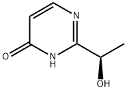 4(1H)-Pyrimidinone,2-[(1R)-1-hydroxyethyl]- Struktur