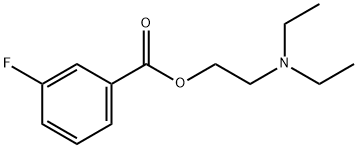 3-Fluorobenzoic acid, 2-(diethylamino)ethyl ester|