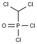 Dichloro(dichloromethyl)phosphine oxide 结构式