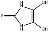 2H-Imidazole-2-thione,1,3-dihydro-4,5-dihydroxy- 结构式
