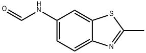 Formamide, N-(2-methyl-6-benzothiazolyl)- (9CI) Struktur