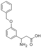 3-胺基-3-[3-(苄氧基)苯基]丙酸酯 结构式