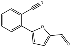 2-(5-formyl-2-furyl)benzonitrile(SALTDATA: FREE) 化学構造式