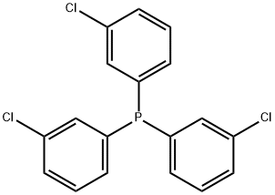 三(3-氯苯基)膦, 29949-85-7, 结构式