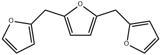 2,5-Bis[(2-furanyl)methyl]furan Struktur