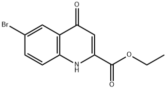 6-Bromo-1,4-dihydro-4-oxoquinoline-2-carboxylic acid ethyl ester|