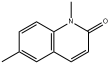 1,6-Dimethyl-2(1H)-quinolinone 结构式