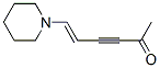 6-Piperidino-5-hexen-3-yn-2-one Struktur