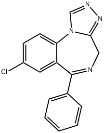 Estazolam Structure