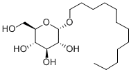 十二烷基-A-D-吡喃葡萄糖苷,29980-16-3,结构式