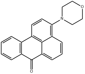 3-MORPHOLINOBENZANTHRONE* Struktur