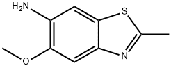 6-Benzothiazolamine,5-methoxy-2-methyl-(9CI) Structure