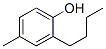 butyl-p-cresol Struktur