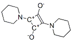 1,3-dioxido-2,4-dipiperidinocyclobutenediylium Structure