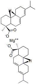 ビス(アビエタ-7,13-ジエン-18-酸)マグネシウム 化学構造式