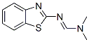 Methanimidamide, N-2-benzothiazolyl-N,N-dimethyl- (9CI),30006-84-9,结构式