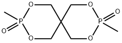 3,9-dimethyl-2,4,8,10-tetraoxa-3,9-diphosphaspiro[5.5]undecane 3,9-dioxide Structure