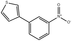 3-(3-Nitrophenyl)thiophene Struktur