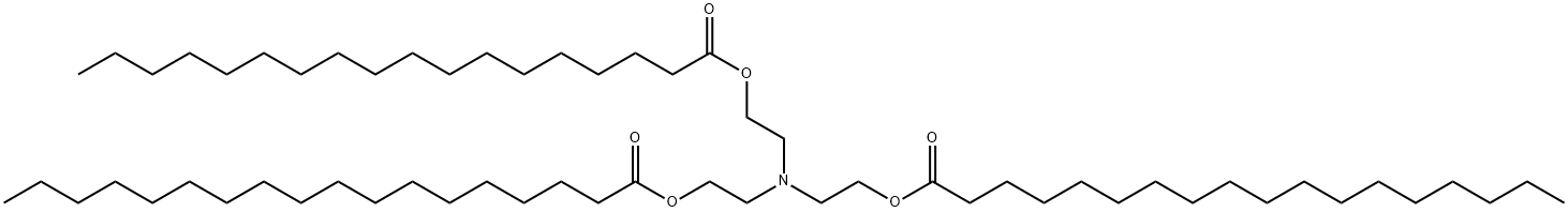 nitrilotriethane-1,2-diyl tristearate Structure