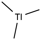 trimethylthallane 结构式