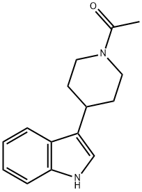1-[4-(1H-吲哚-3-基)哌啶基]-1-乙酮,30030-83-2,结构式