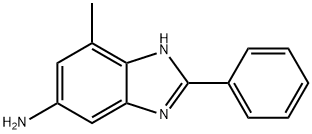 4-methyl-2-phenyl-1H-benzimidazol-6-amine Struktur