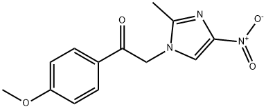 1-(4-METHOXYPHENYL)-2-(2-METHYL-4-NITRO-1H-IMIDAZOL-1-YL)ETHAN-1-ONE|1-(4-甲氧基苯基)-2-(2-甲基-4-硝基-1H-咪唑-1-基)乙-1-酮