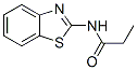 Propanamide, N-2-benzothiazolyl- (9CI),3004-59-9,结构式