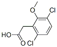 3,6-DICHLORO-2-METHOXYPHENYLACETIC ACID 结构式