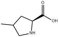 4-甲基吡咯烷-2-羧酸,3005-85-4,结构式