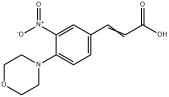 3-(4-MORPHOLINO-3-NITROPHENYL)ACRYLIC ACID|