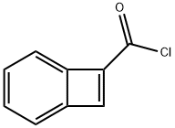 Bicyclo[4.2.0]octa-1,3,5,7-tetraene-7-carbonyl chloride (9CI) Structure