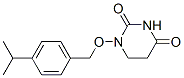 30060-45-8 1-[(4-propan-2-ylphenyl)methoxy]-1,3-diazinane-2,4-dione