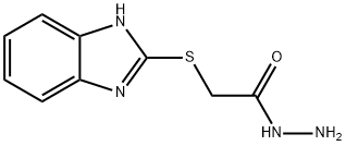2-(苯并咪唑基硫代)乙酸肼,30065-27-1,结构式