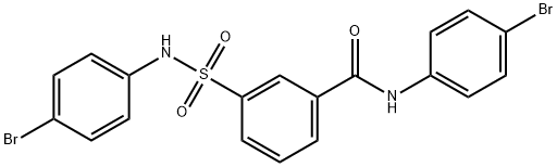 N-(4-BROMOPHENYL)-3-{[(4-BROMOPHENYL)AMI Structure