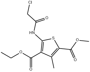 300676-14-6 2-甲基5-[(氯乙酰基)氨基]-3-甲基噻吩-2,4-二甲酸4-乙酯